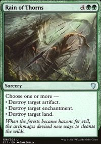 Rain of Thorns - Commander 2017