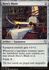 Hero's Blade - Commander 2017