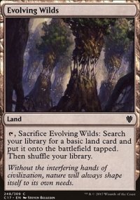 Evolving Wilds - Commander 2017