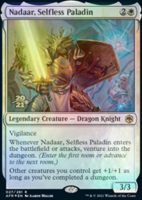 Nadaar, Selfless Paladin - Prerelease Promos