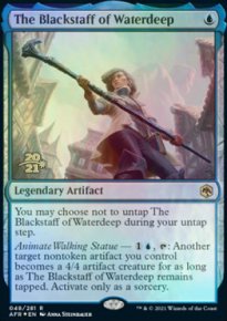 The Blackstaff of Waterdeep - Prerelease Promos