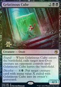 Gelatinous Cube - Prerelease Promos