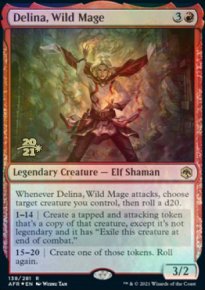 Delina, Wild Mage - Prerelease Promos