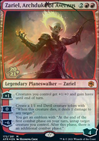 Zariel, Archduke of Avernus - Prerelease Promos