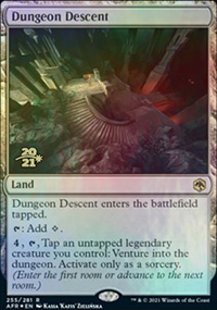 Descente dans le donjon - Prerelease Promos
