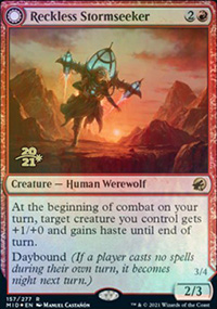 Reckless Stormseeker - Prerelease Promos