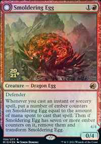 Smoldering Egg - Prerelease Promos