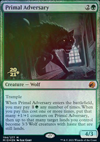 Primal Adversary - Prerelease Promos