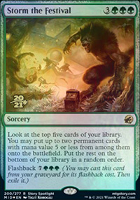 Storm the Festival - Prerelease Promos