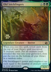 Old Stickfingers - Prerelease Promos