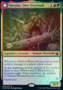 Tovolar, Dire Overlord - Prerelease Promos