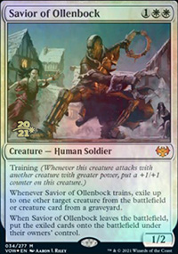 Savior of Ollenbock - Prerelease Promos