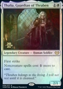 Thalia, Guardian of Thraben - Prerelease Promos