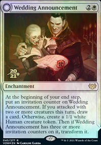 Wedding Announcement - Prerelease Promos