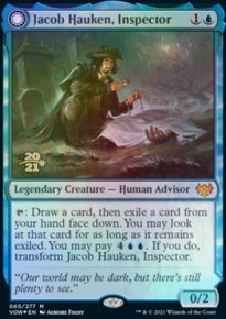 Jacob Hauken, Inspector - Prerelease Promos