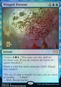 Winged Portent - Prerelease Promos