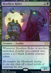 Headless Rider - Prerelease Promos