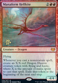 Manaform Hellkite - Prerelease Promos