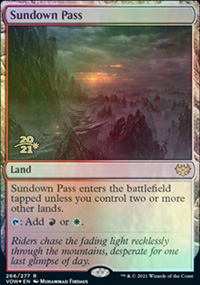 Sundown Pass - Prerelease Promos