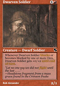 Dwarven Soldier - Masters Edition