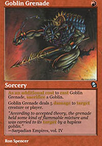 Goblin Grenade - Masters Edition