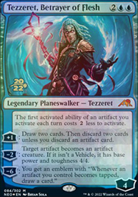 Tezzeret, Betrayer of Flesh - Prerelease Promos