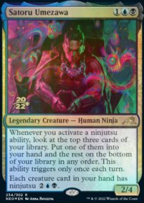 Satoru Umezawa - Prerelease Promos