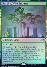 Boseiju, Who Endures - Prerelease Promos