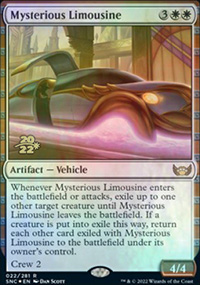 Mysterious Limousine - Prerelease Promos