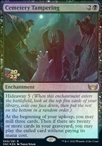 Cemetery Tampering - Prerelease Promos