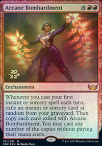 Arcane Bombardment - Prerelease Promos