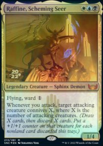 Raffine, Scheming Seer - Prerelease Promos