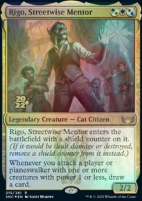 Rigo, Streetwise Mentor - Prerelease Promos