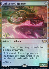 Unlicensed Hearse - Prerelease Promos