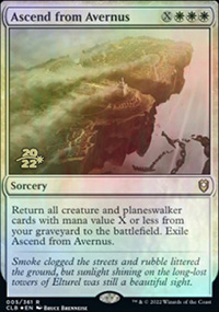 Ascend from Avernus - Prerelease Promos