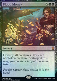 Blood Money - Prerelease Promos