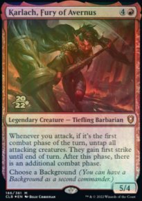 Karlach, Fury of Avernus - Prerelease Promos