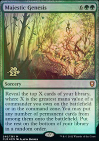 Majestic Genesis - Prerelease Promos