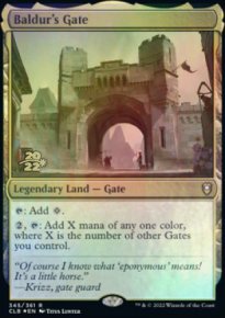 Baldur's Gate - Prerelease Promos