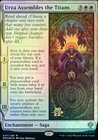 Urza Assembles the Titans - Prerelease Promos