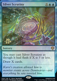 Silver Scrutiny - Prerelease Promos