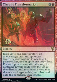 Chaotic Transformation - Prerelease Promos