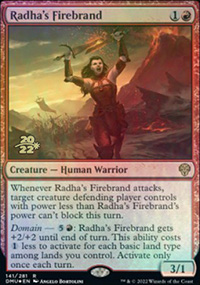 Radha's Firebrand - Prerelease Promos