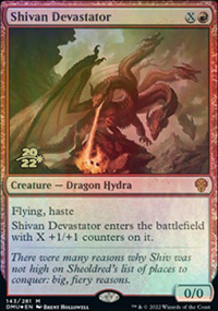 Shivan Devastator - Prerelease Promos