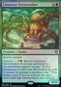 Llanowar Greenwidow - 