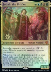 Jodah, the Unifier - Prerelease Promos