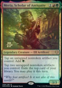 Meria, Scholar of Antiquity - Prerelease Promos