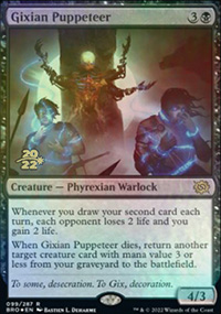 Gixian Puppeteer - Prerelease Promos