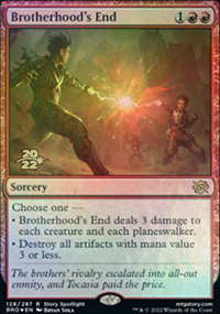 Brotherhood's End - Prerelease Promos