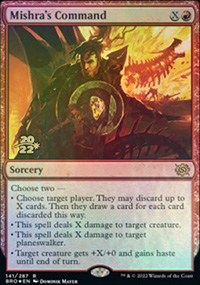 Mishra's Command - Prerelease Promos